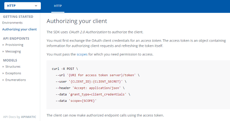 Authentication Docs