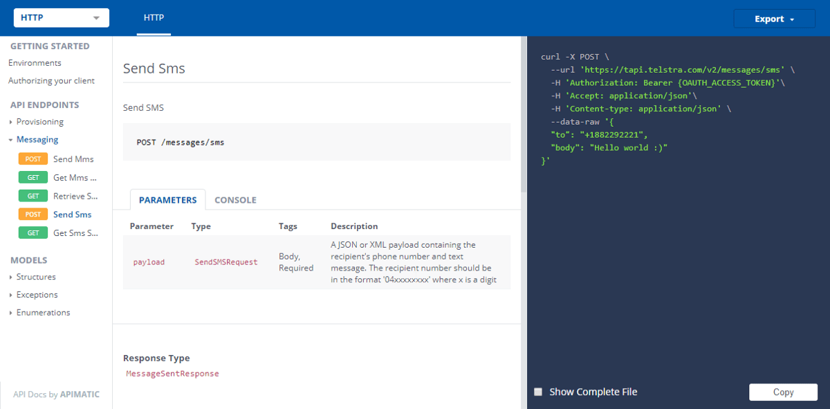 Curl Example