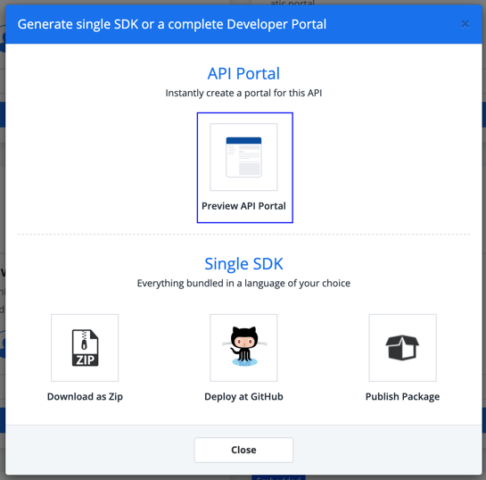 Preview Portal