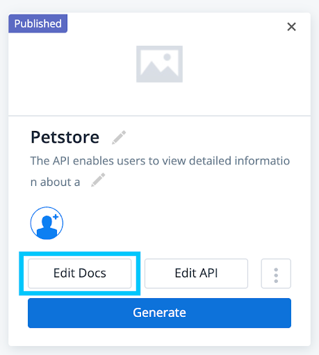Edit OpenAPI doc in APIMatic