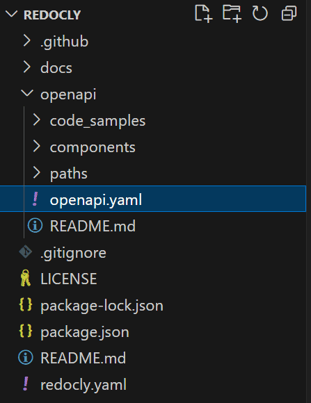 Open API spec file path in a Redoc API Registry