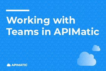 Working with Teams in APIMatic